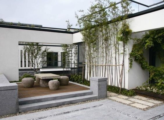 現(xiàn)代中式庭院 于方寸之間，演繹東方意境的當(dāng)代風(fēng)骨